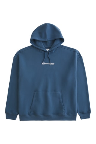 Sweater met Capuchon - Marineblauw