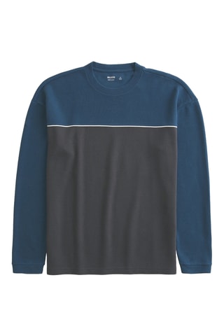 Sweater - Marineblauw en Zwart