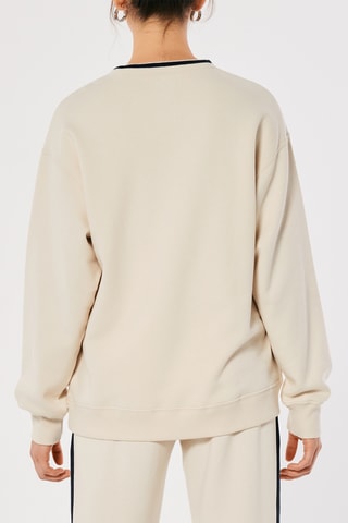 Oversized sweater - Ecru
