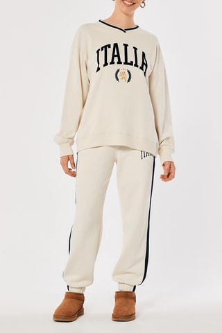 Oversized sweater - Ecru