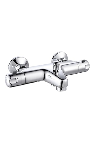 Mitigeur thermostatique pour bain/douche avec bec fixe Danube