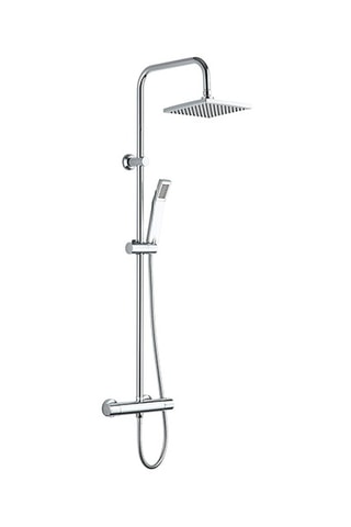 Colonne de douche avec robinetterie thermostatique Nessy Cuadrado