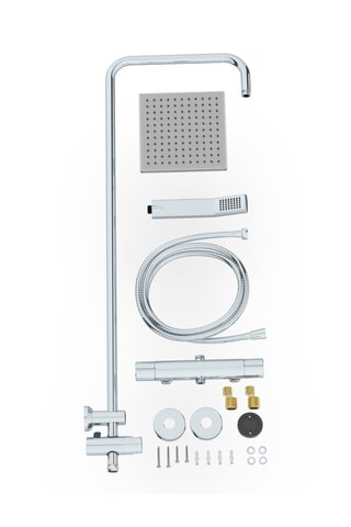 Colonne de douche avec robinetterie thermostatique Nessy Cuadrado