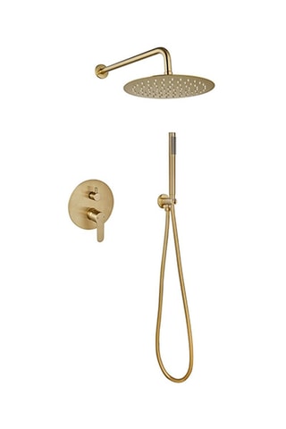 Ensemble de douche mural Meca Wall Rond