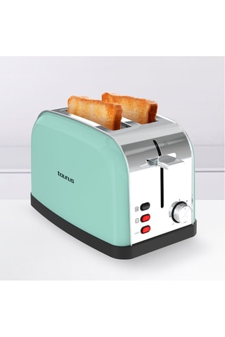Tostadora de acero inoxidable - 950 W - 2 ranuras