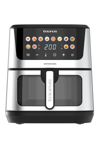 Friteuse à air chaud en acier inoxydable  - 2100 W - 8 l