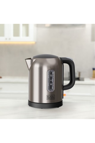 Bouilloire en acier inoxydable sans BPA sans fil - 1l - 2200 W