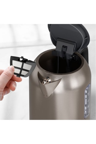 Bouilloire en acier inoxydable sans BPA sans fil - 1l - 2200 W