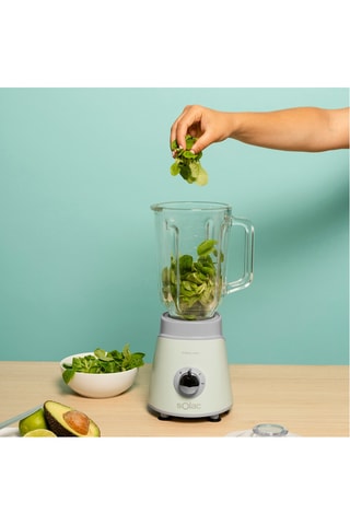 Blender en acier inoxydable - 1000 W - 1,5 l - 2 vitesses