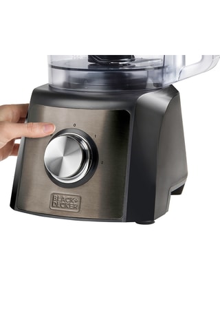 Robot de cuisine en acier inoxydable - 1200 W - 2 vitesses