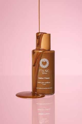 Glinsterende Lichaamsolie Amber Flower - 100 ml