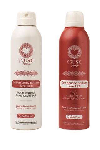 Deo Douche & Bodymilk Sweet Litchi - La délicieuse