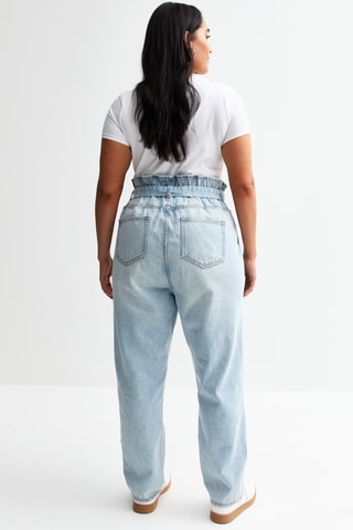 Jean taille haute - Bleu