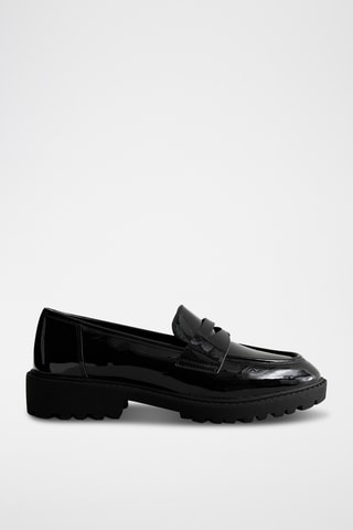 Mocassins vernis - Noir