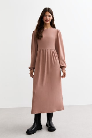 Robe midi - Rose