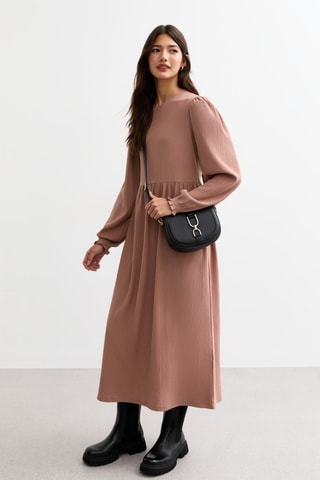 Robe midi - Rose