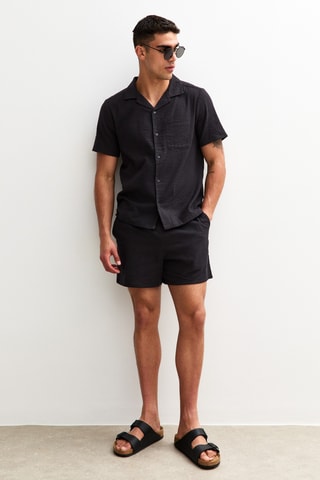 Chemise regular - Noir