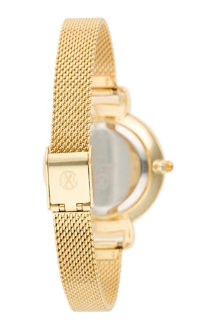 Reloj de cuarzo de metal aleado - Dorado