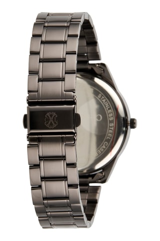Reloj de cuarzo de aleación - Gris y negro