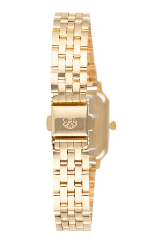 Reloj de cuarzo de aleación - Dorado y blanco