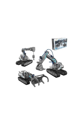 Set costruzione macchine idrauliche 3 in 1 - Da 8 anni