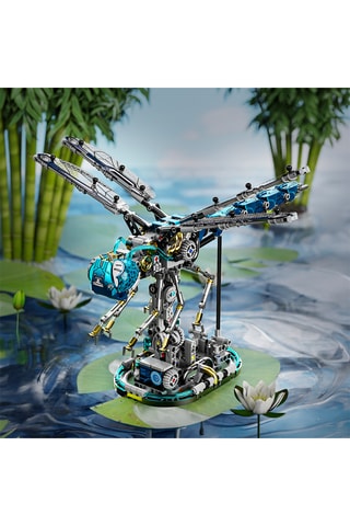 Modellino 3D meccanico Libellula - 866 pezzi - Da 12 anni