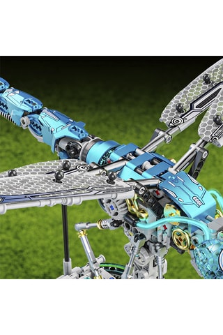 Modellino 3D meccanico Libellula - 866 pezzi - Da 12 anni