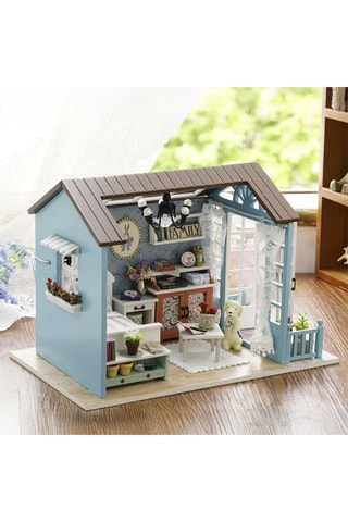 Modellino 3D in legno Dark Blue Time - Da 14 anni