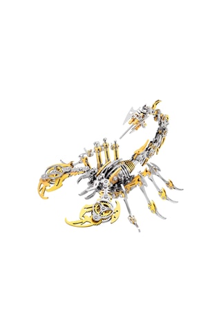 Puzzle modellino 3D scorpione in acciaio inossidabile - Da 14 anni