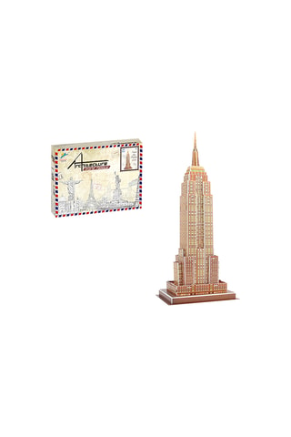 Puzzle 3D Empire State Building - 37 pezzi - Da 3 anni
