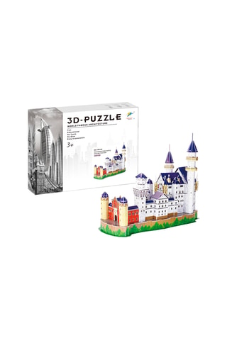 Puzzle 3D castelo de Neuschwanstein - 98 peças - A partir dos 3 anos
