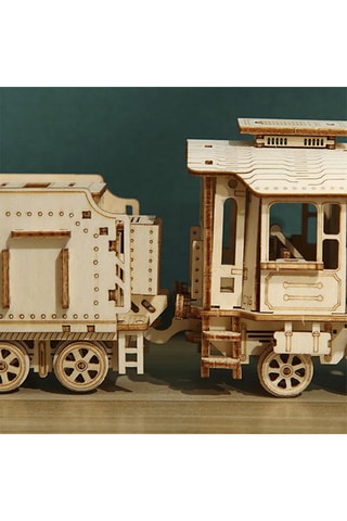 Puzzle 3D treno a vapore in legno - 160 pezzi - Da 14 anni