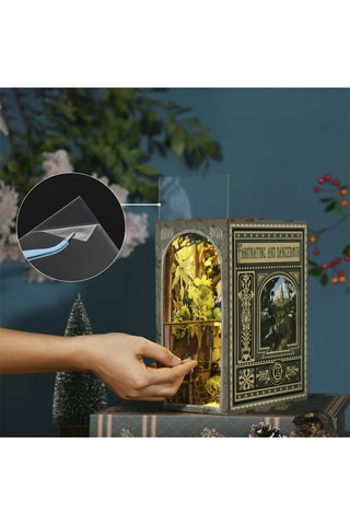 Puzzle 3D book nook in legno L'Aventure de Dorothy- 250 pezzi - Da 14 anni