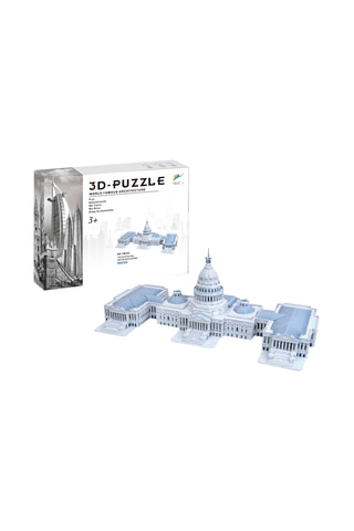 Puzzle 3D Campidoglio di Washington D.C. - 132 pezzi - Da 3 anni