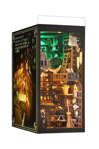 Puzzle 3D book nook in legno La Maison du Maître - 391 pezzi - Da 14 anni