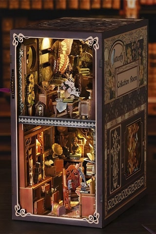 Puzzle 3D book nook in legno Collection Papillons - Da 14 anni