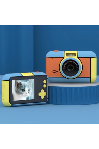 Macchina fotografica digitale kids - Blu e arancione