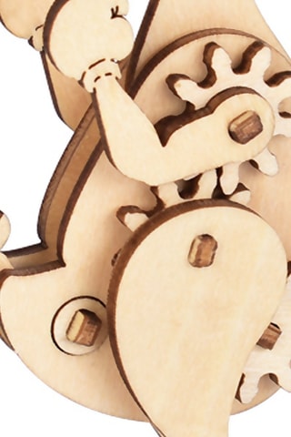 Modellino 3D canguro in legno - 20 pezzi - Da 8 anni