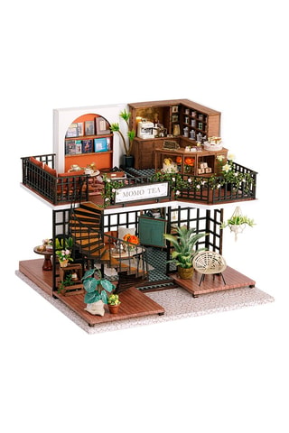 Modellino 3D Momo Tea LED in legno - Da 14 anni