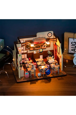 Modellino 3D Back to School LED in legno - Da 14 anni