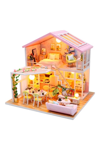 Modellino 3D casa luna di miele LED in legno - Da 14 anni
