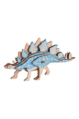Modellino 3D stegosauro in legno - 9 pezzi - Da 8 anni
