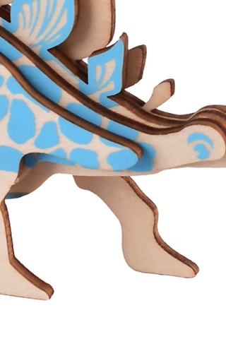 Modellino 3D stegosauro in legno - 9 pezzi - Da 8 anni