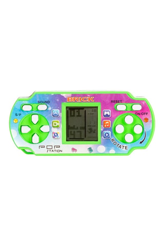 Console vintage portatile - Verde - Da 3 anni