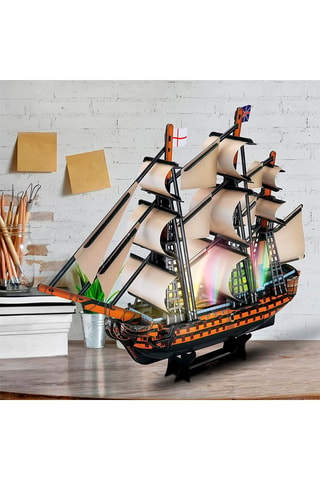 Puzzle barca 3D HMS Victory - 146 pezzi - Da 8 anni