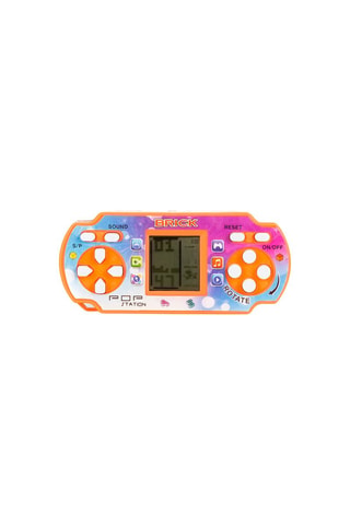 Mini console portatile 23 giochi - Arancione