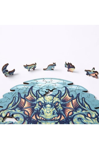 Puzzle drago 3D in legno - Da 3 anni - A3