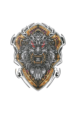 Puzzle leone 3D in legno - Da 3 anni - A4