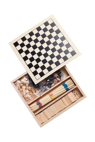 Set giochi in legno - Neutro