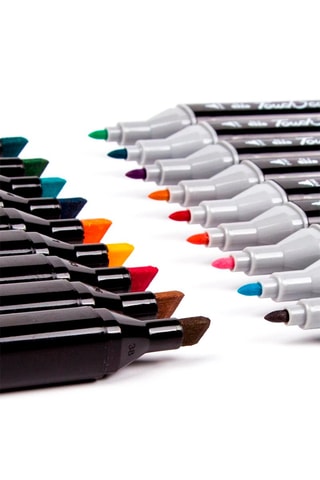 Set pennarelli - 120 pezzi - Multicolore